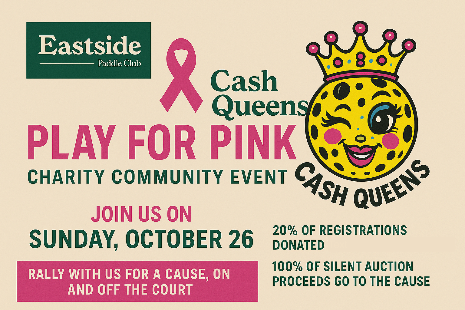 Dink Pink for a Cause 