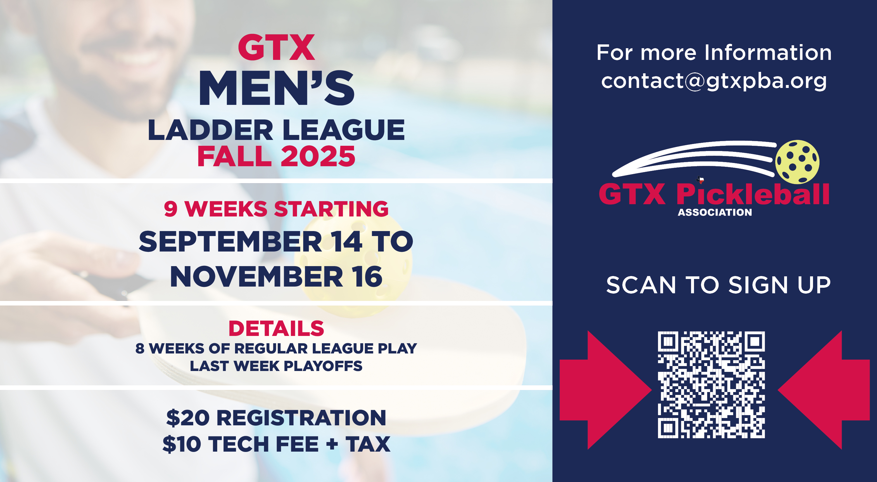 GTX Men's Ladder League FALL 2025